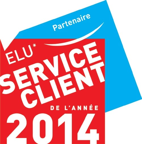 Première obtention de prix Elu Service Client de l'Année en 2014 pour le client d'Eufonie, catégorie site de rencontres